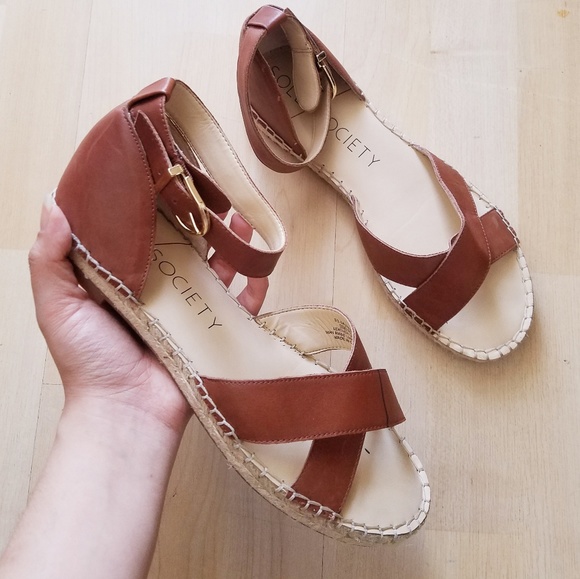 Sole Society Shoes - Sole Society Espadrille Saundra Ankle Strap Sandal